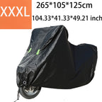 3XL Motorcycle Cover for Waterproof Outdoor Rain Dust UV Protection