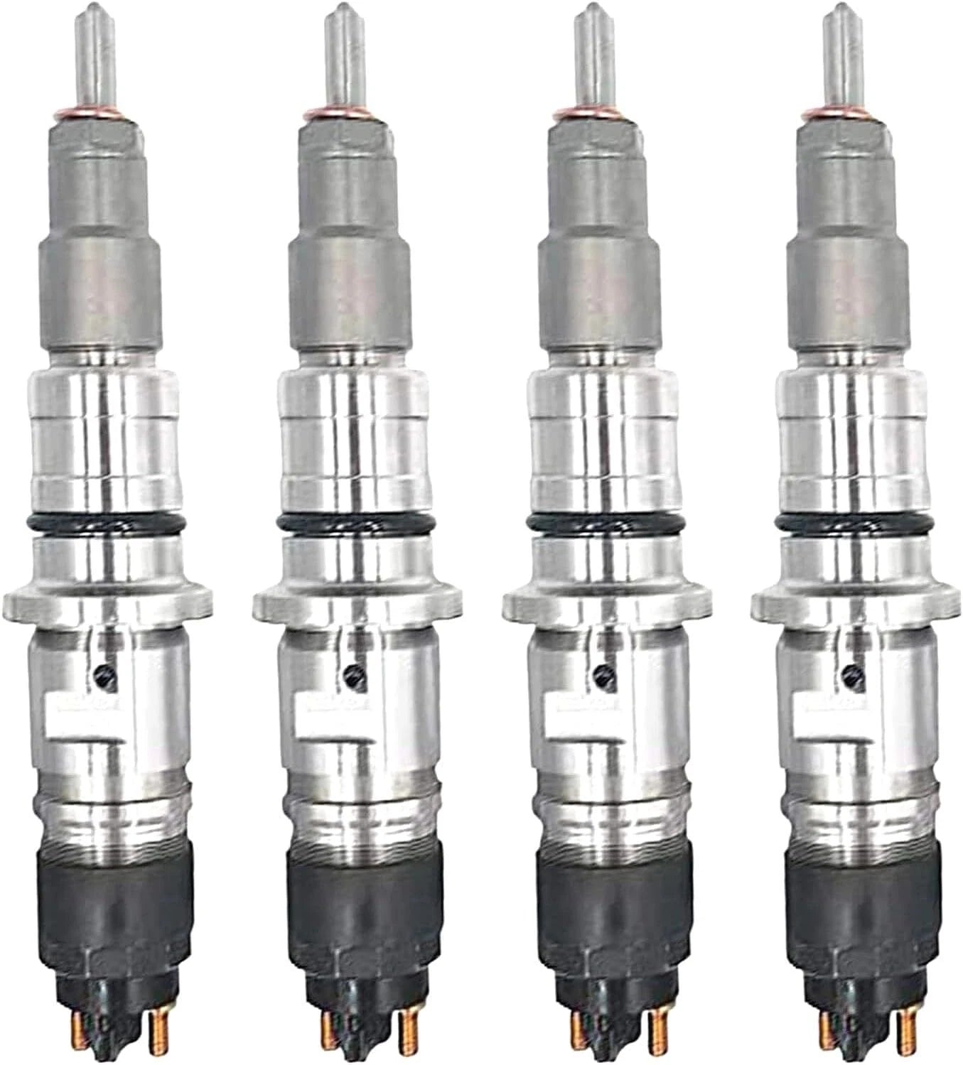 4X Fuel Injector 0445124019 5289266 for Cummins QSB4.5L QSB6.7L (2007–2021)
