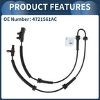 ABS Wheel Speed Sensor No. 4721561AC for Chrysler Town & Country (2008–2011)