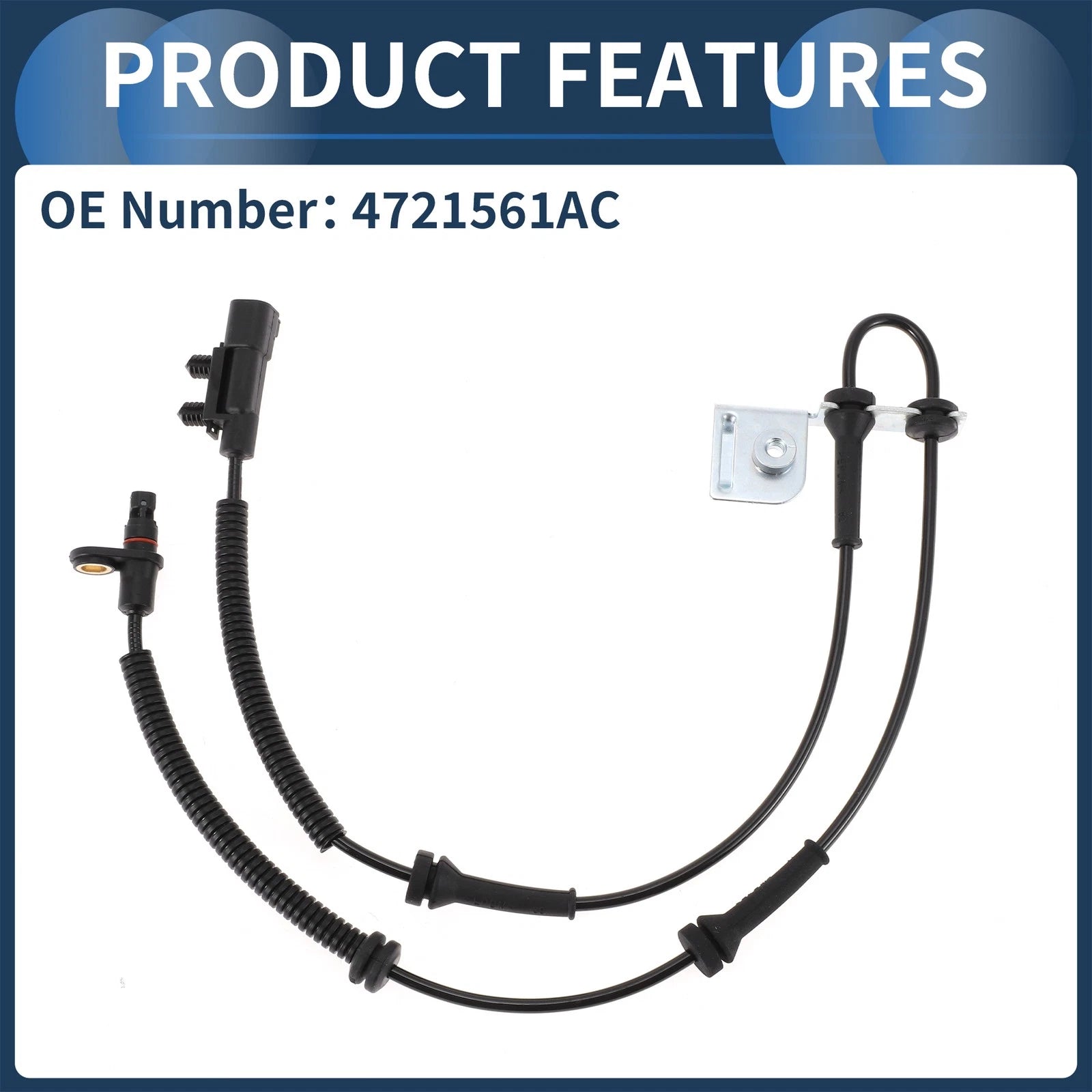 ABS Wheel Speed Sensor No. 4721561AC for Chrysler Town & Country (2008–2011)