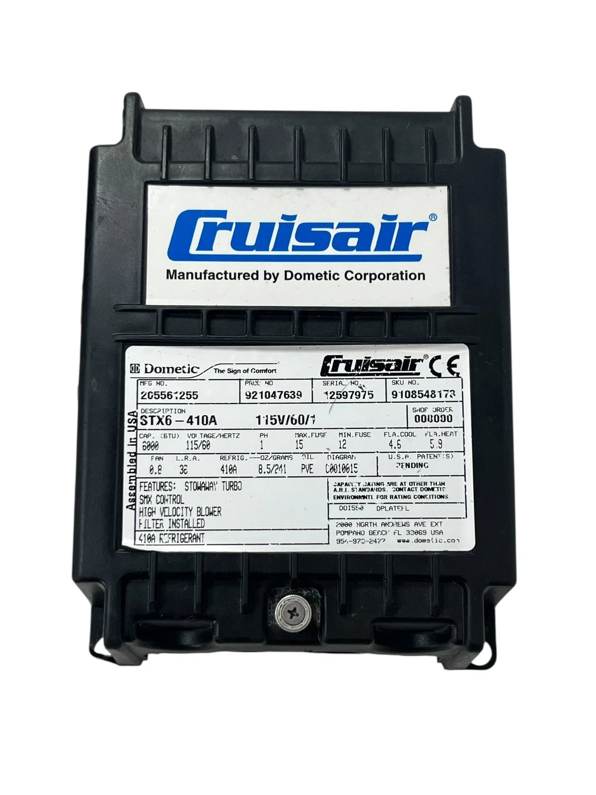 Control Board & Blower for Cruisair STX6-410A (Parts Only)