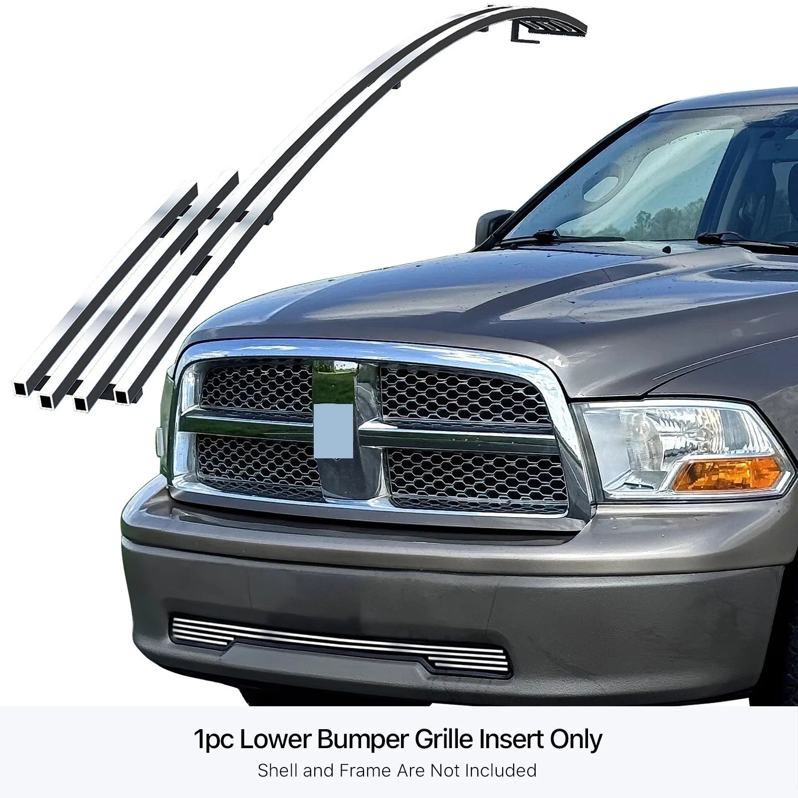 Stainless Steel Billet Grille for Dodge Ram 1500 (2009-2012)