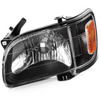 Headlight Assembly for Toyota Tacoma (2001–2004) Black Housing Clear Lens Pair