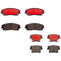 Brembo Ceramic Brake Pads Kit for Dodge Charger SE 2013