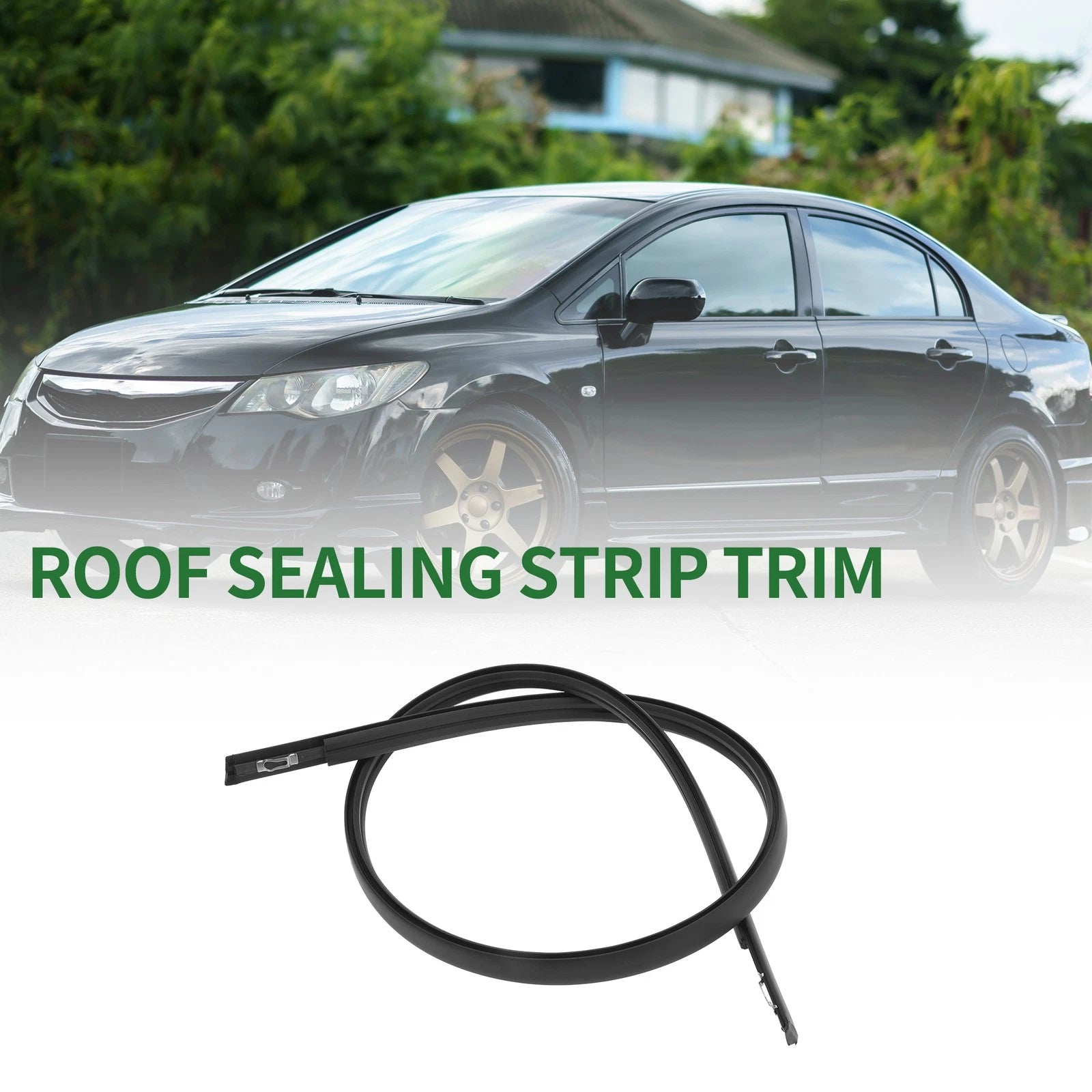 Right Roof Sealing Strip Sunroof Trim No. 74306TR0A01 for Honda Civic Sedan (2016–2021)