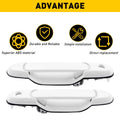 Exterior Door Handle Set for Toyota Sienna (1998–2003) - White