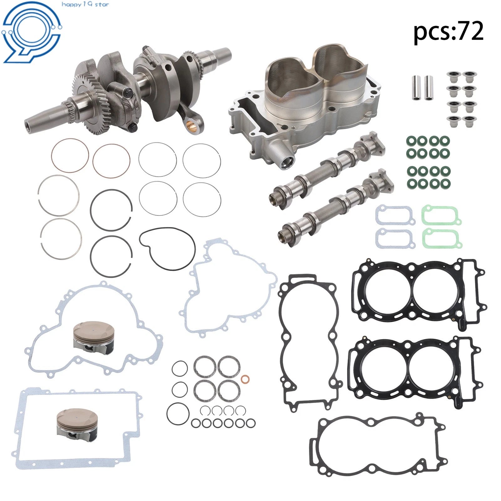 Crankshaft Camshaft Assembly for Polaris RZR XP 900 (2013–2014)