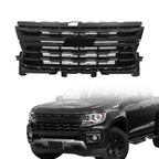 Front Grille Assembly Kit for Chevrolet Colorado (2021–2022) Glossy Black