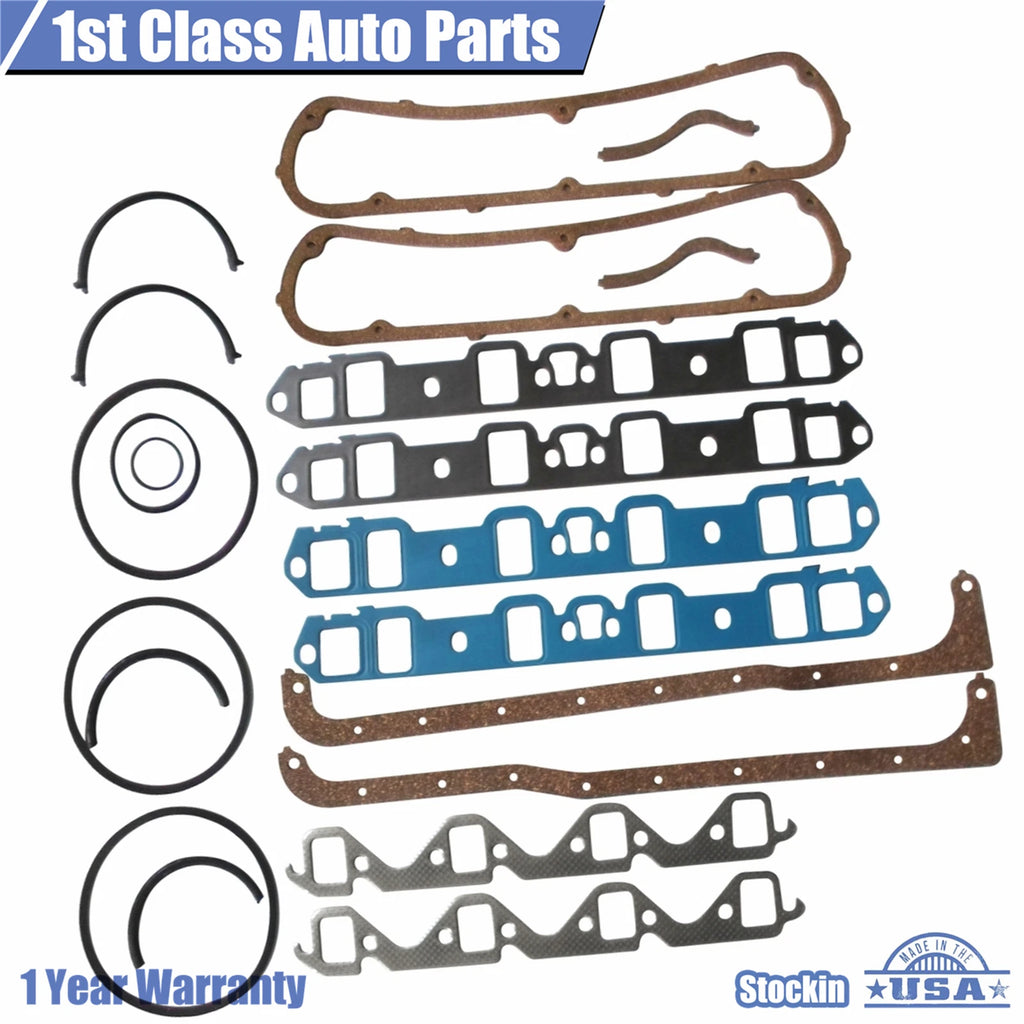 Full Gasket Set for Chevy C30, K20, GMC P1500, K3500, C15 (1973–1991)