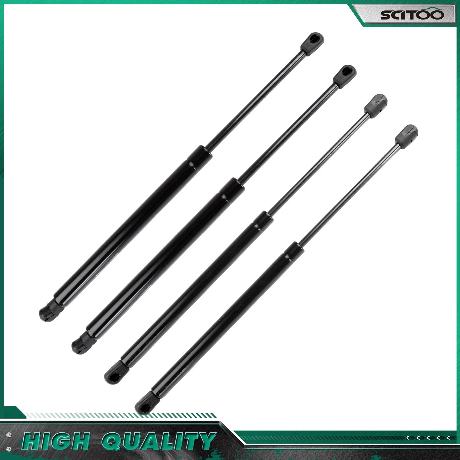 Set of 2 Lift Supports for Hyundai Santa Fe (2007–2012) Gas Prop