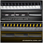 Sequential LED DRL Bumper Lights for Express Savana 1500-3500 (2003–2023)