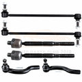 Set of 6 Steering Tie Rods & Sway Bar Links for Toyota RAV4 (2006–2015)