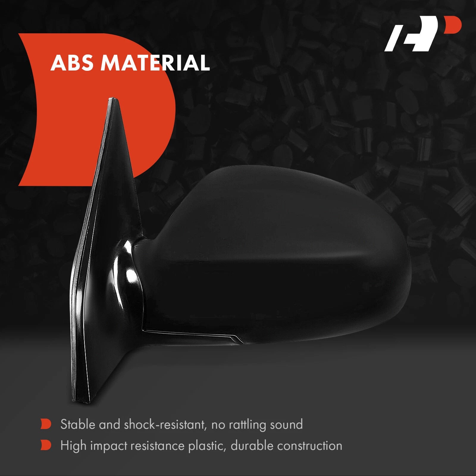 Power Folding Driver Side Mirror for Kia Spectra (2002-2004)