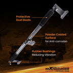 Dual Steering Stabilizer for Ford F-250 F-350 Excursion 4WD (2000–2005) w/Dust Cover