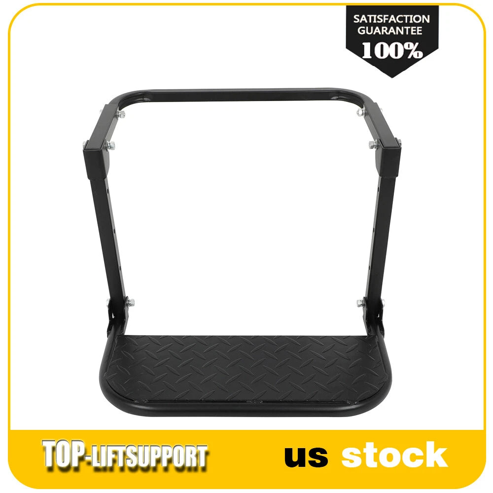 Adjustable Folding Tire Step for Truck SUV Wheel Portable Non-Slip