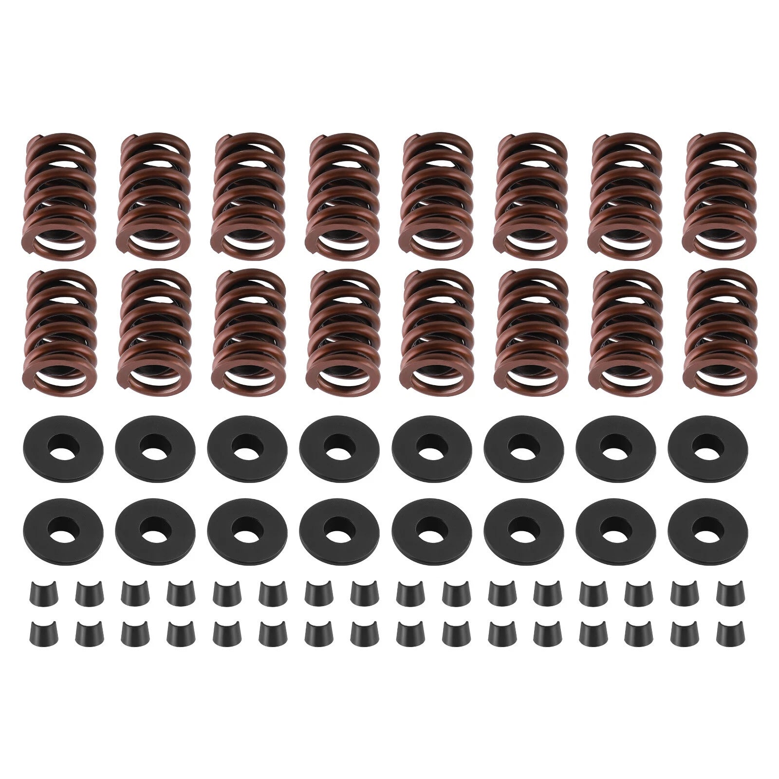 64pcs Valve Springs Set for Chevy Small Block 350/400/Z28 (1969–1986)