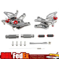 Adjustable Rearsets Foot Pegs for Kawasaki ZX6R (2024–2025)
