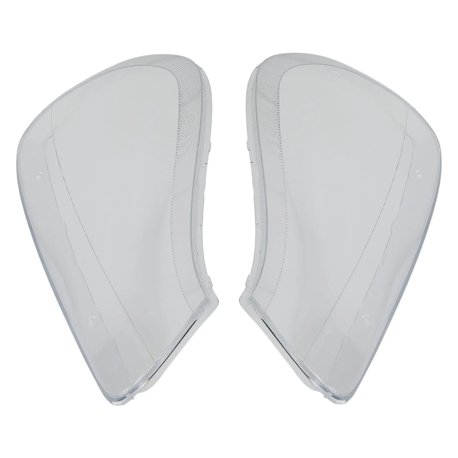 Pair Headlight Lens Cover for Porsche Cayenne 957 (2007–2010) Clear