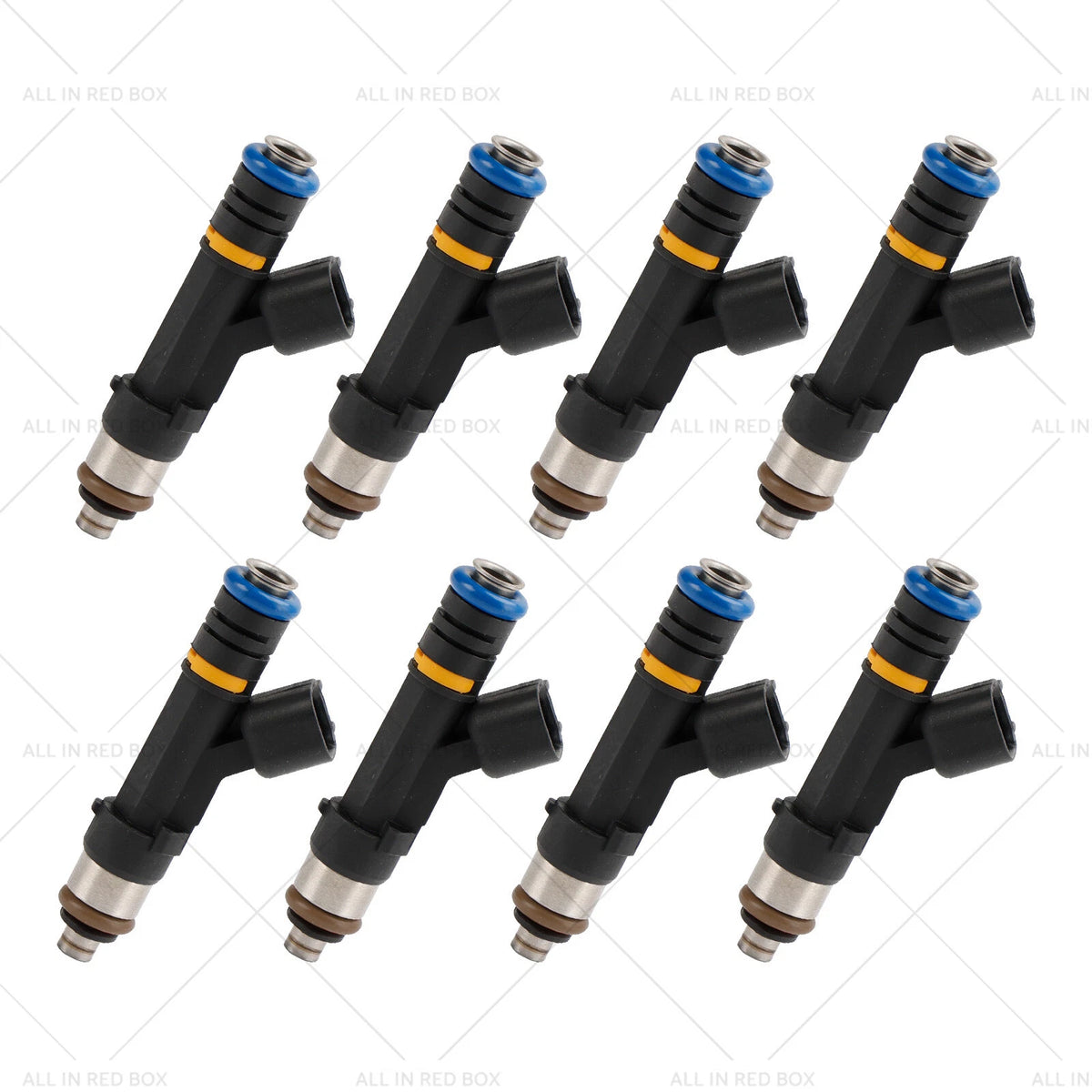 8x Fuel Injectors for Indmar Mercruiser Volvo Penta Porsche (2007–2016)