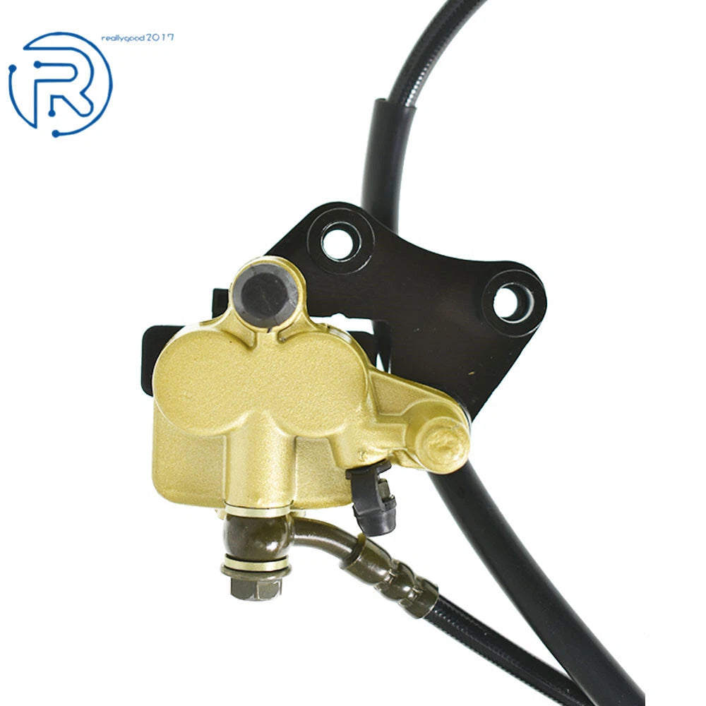 Hydraulic Front Disc Brake Caliper System for Quad Dirt Bike ATV (90cc-250cc)