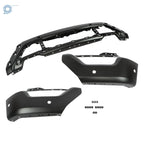 Front Bumper Face Bar for Ford F-150 (2021–2023) with 6 Sensor Holes Black