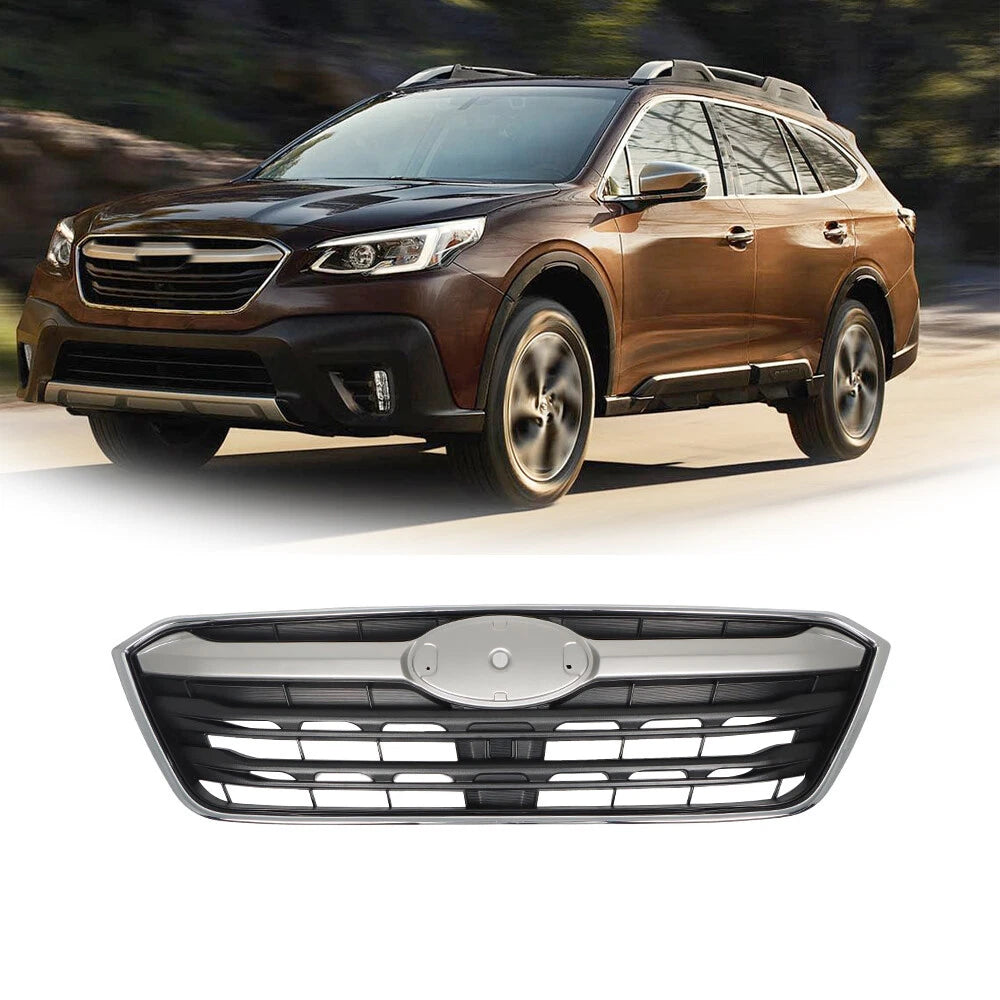 Front Grille Assembly for Subaru Outback (2020â2022) Black with Chrome