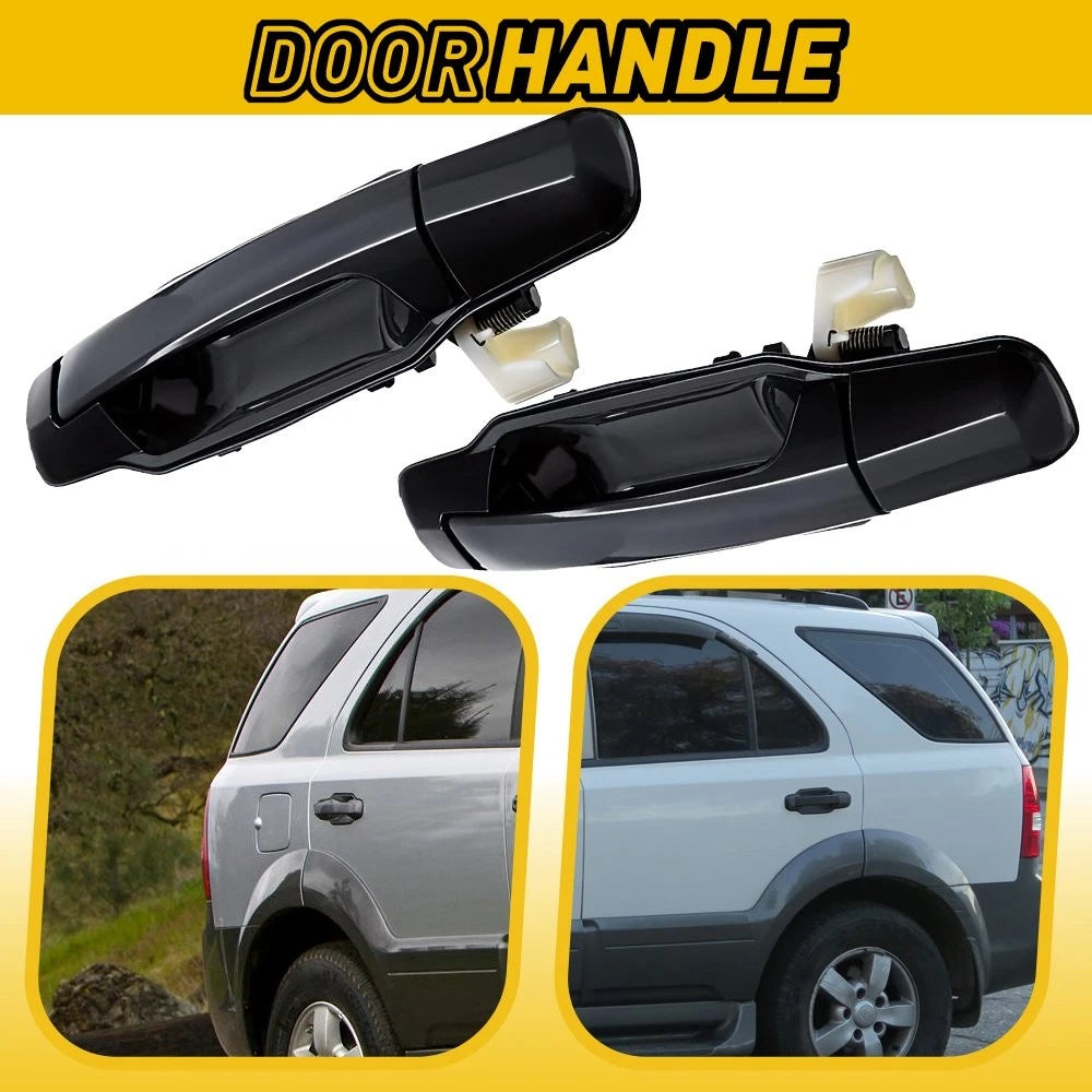 2X Rear Exterior Door Handle for Kia Sorento LX (2003–2006) EO