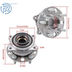 Set of 2 Front Wheel Bearing Hubs for Hyundai Santa Fe (2015–2018) Kia Sorento