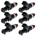 Set of 6 Fuel Injectors for Honda Odyssey Ridgeline Pilot Acura MDX (2005–2015) 842-12289