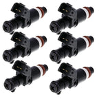 Set of 6 Fuel Injectors for Honda Odyssey Ridgeline Pilot Acura MDX (2005–2015) 842-12289