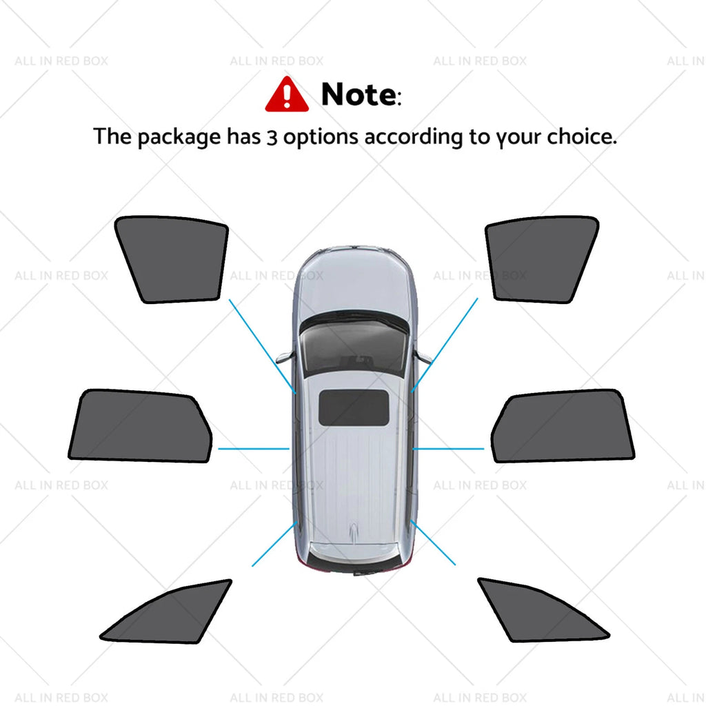 Magnetic Mesh Sun Blind Shades for Audi A4 Wagon B9 (2016–Present)