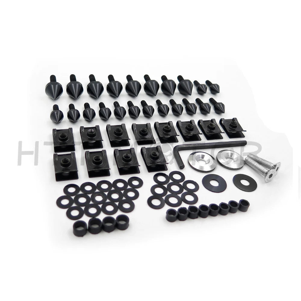 Spike Motor Fairing Bolt Screw Kit for Kawasaki Ninja ZX9R ZX6 ZX6R (1998–2003)