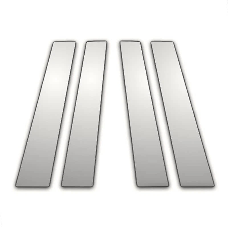 4Pc Chrome Pillar Post Covers for Dodge Charger (2005–2010)