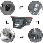 Taillights for Toyota Highlander (2017-2019) Inner Brake LED