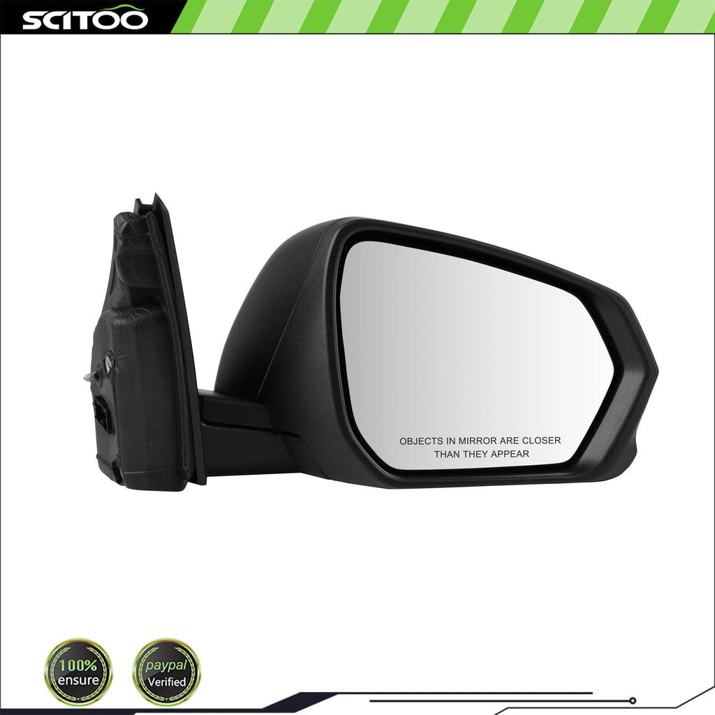 Passenger Side Door Mirror for Chevrolet Equinox (2018–2021) Black