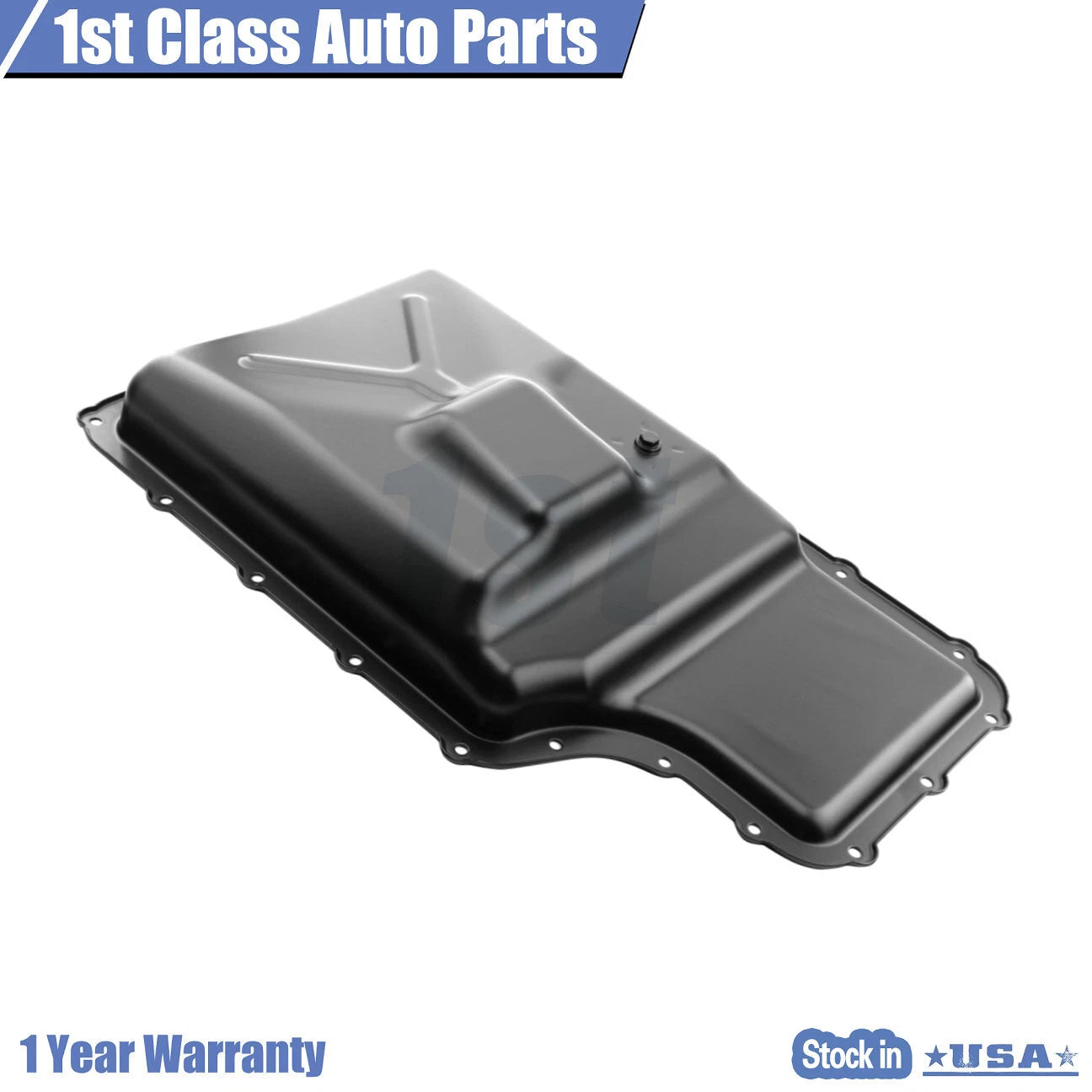 Transmission Oil Pan with Drain Plug for Ford F-250 F-350 F-450 F-550
