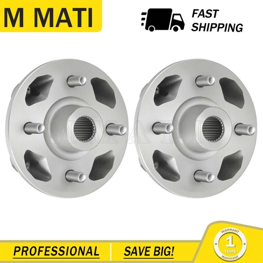 2 Front & Rear Wheel Hubs for Yamaha YXM700 Viking 700 (2014–2015) 1XD-25111-00-00