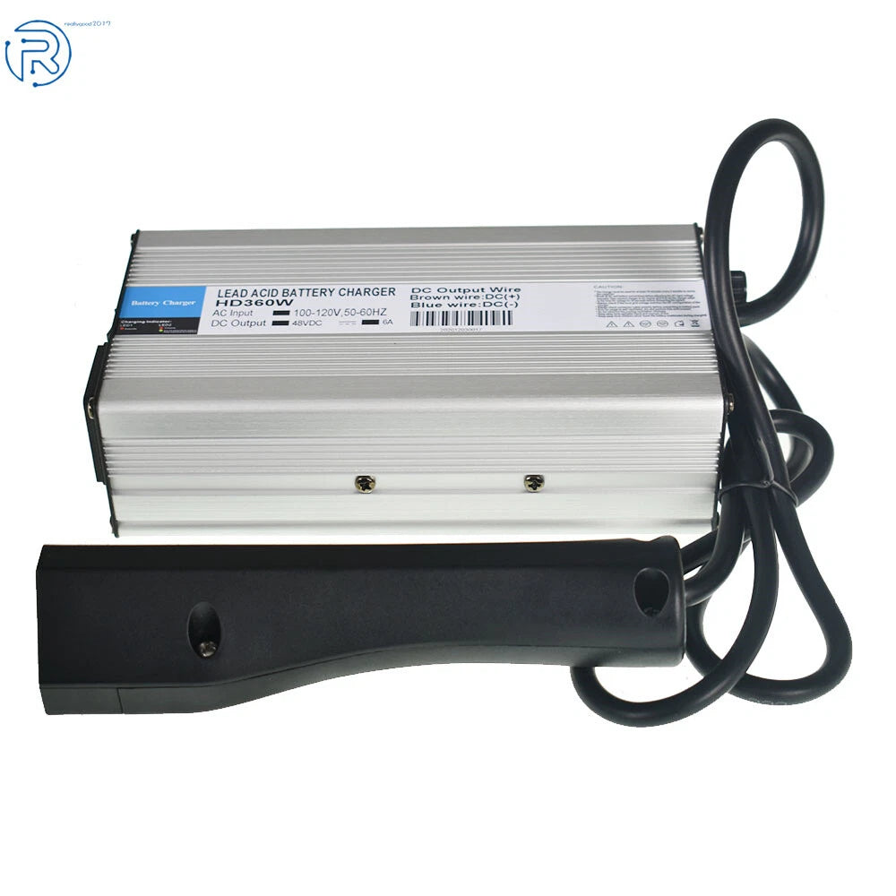 48V 6A Golf Cart Battery Charger for Yamaha EzGo RXV Club Car (2008–2023)