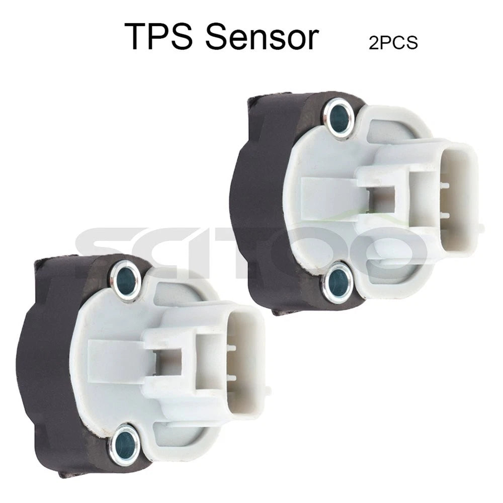 2X Throttle Position Sensor for Jeep Commander (2007) TPS333 20GEGT591M