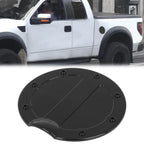 Black Gas Cap Fuel Filler Door Cover for Ford F150 (2009–2014)