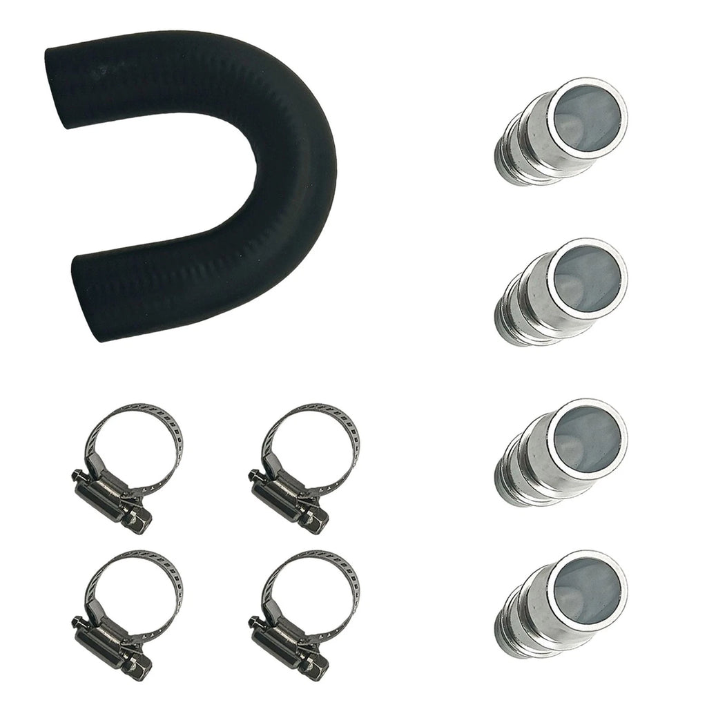 Heater Core Bypass Repair Kit for 626-001 (5/8" 3/4" Hose Silicone)