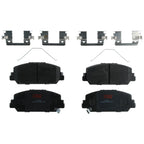 Set of 4 Disc Brake Pads for Acura RDX (2014–2018)