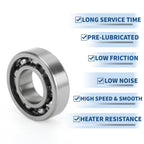 Deep Groove Ball Bearing 15x32x9mm for Scooter Skateboard (6002)
