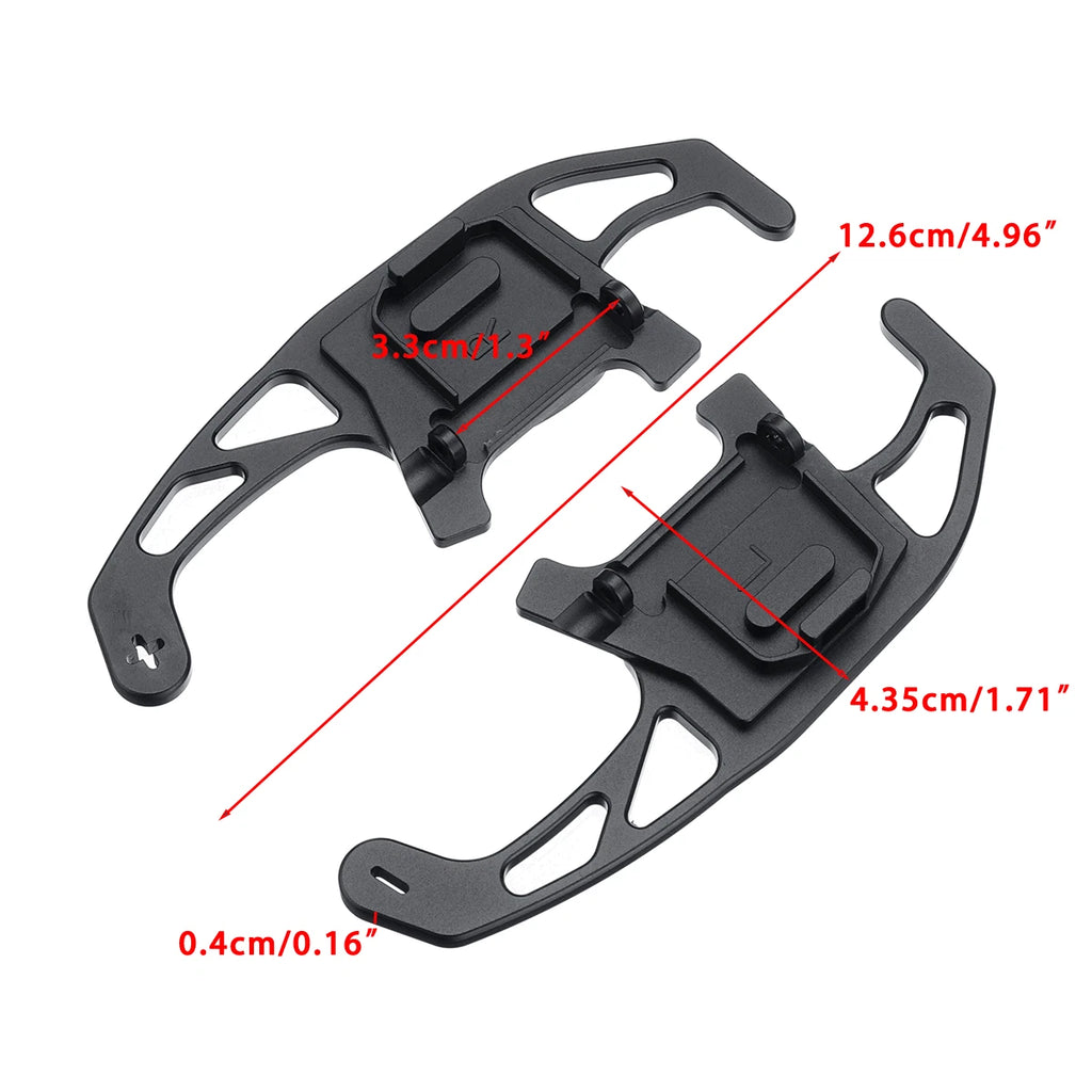 2X Steering Wheel Shift Paddle Shifter for VW Golf GTI R GTD GTE MK7 (2015–2021)