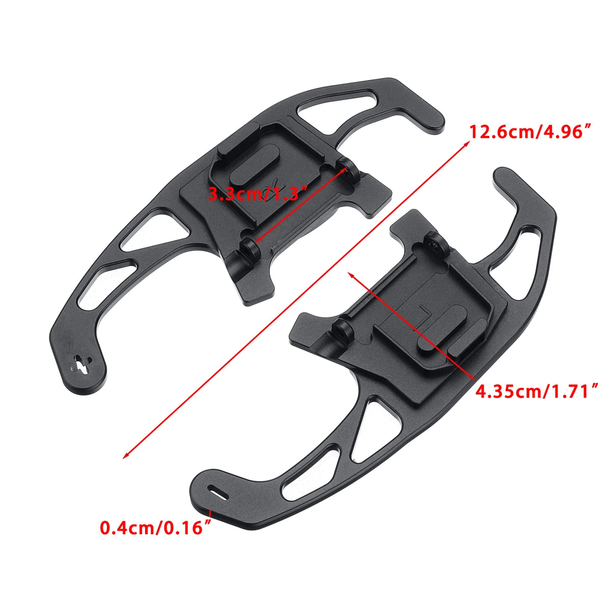 2X Steering Wheel Shift Paddle Shifter for VW Golf GTI R GTD GTE MK7 (2015–2021)
