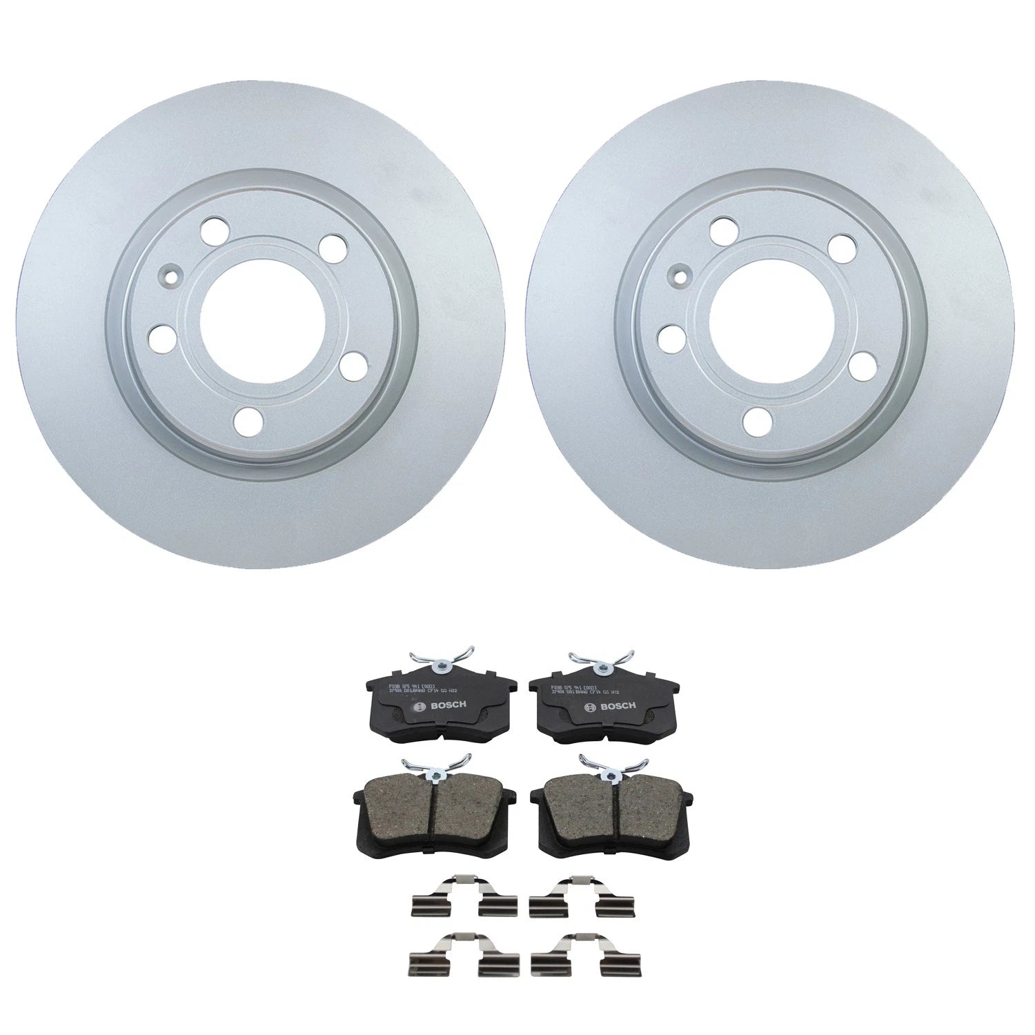 Brake Pad Kit for Audi A8 Quattro S8 V8 (2000–2009) - Hella, Bosch, Ceramic