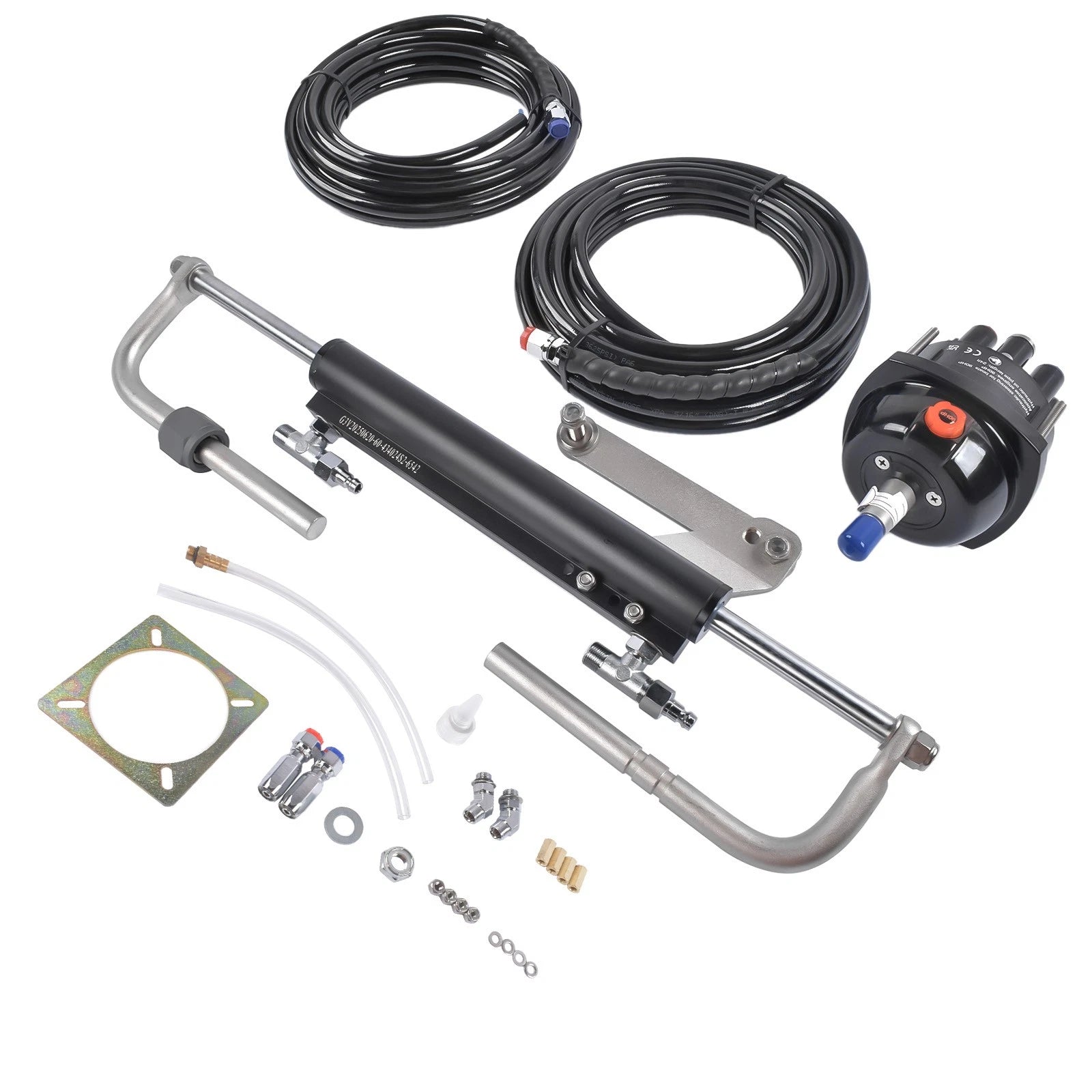 Hydraulic Steering Kit for 90 HP Outboard Motors