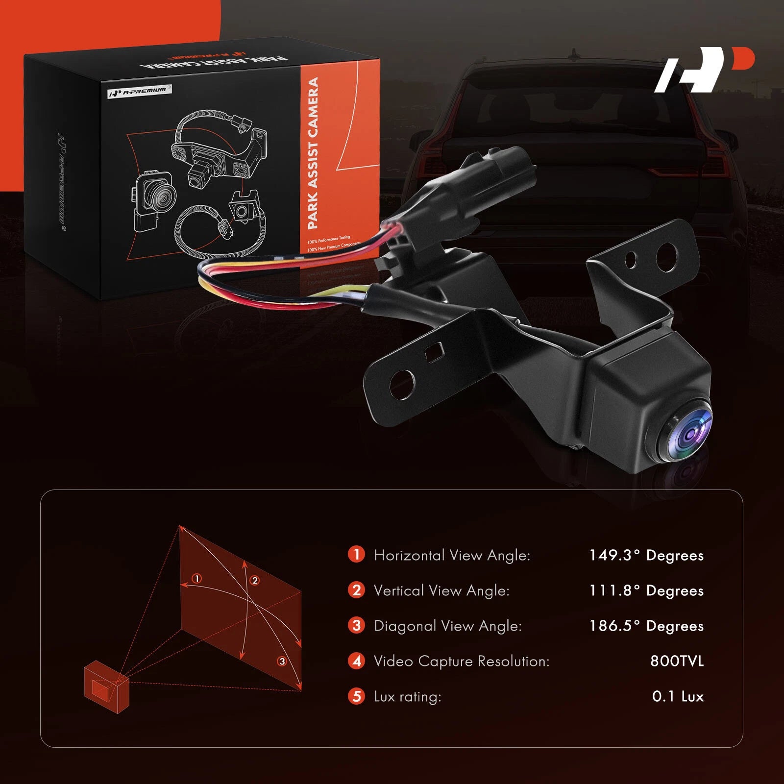 Back Up Park Assist Camera for Nissan Rogue (2017-2020)