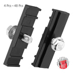 Chain Link Fence Sign Clips Mount Bracket Fasteners for Standard Fence
