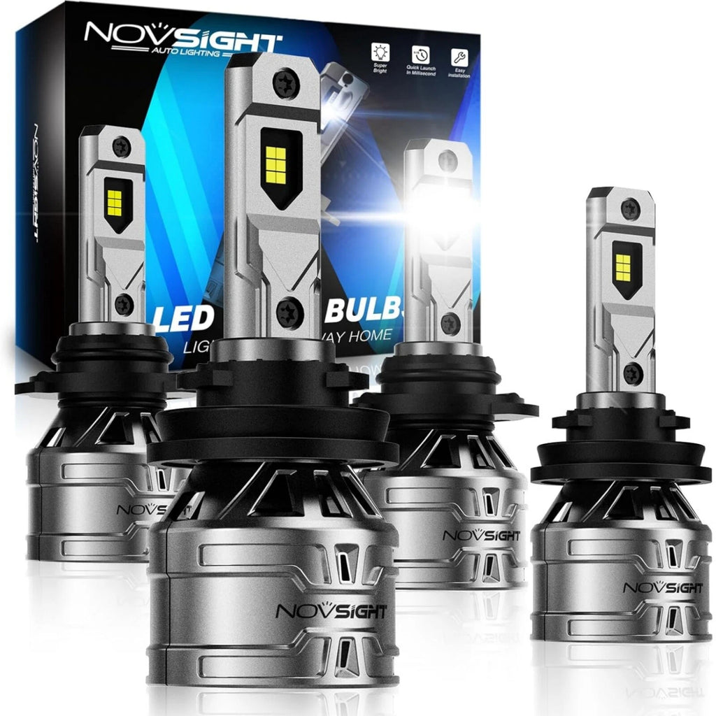 2X 9005 H11 LED Headlight Bulb Fog Light for NOVSIGHT (6000K)